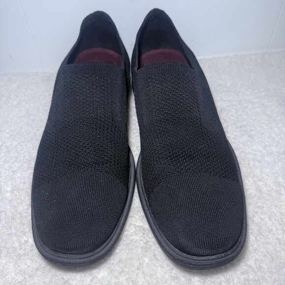 Mark Nason Los Angeles Men's Size 12 Shoes Black Casual Dress Knit Loafers - Picture 1 of 9